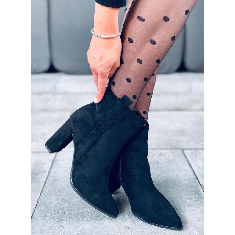 Klassiska Titina Svarta höga klackar 1