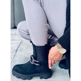 Chelsea stövlar med Calipso Black ovandel svart 1