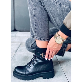 Pomona svarta militärstövlar 1