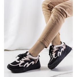 Svarta Brito sneakers vit 1