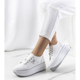 BM Vita sneakers på hög Barsu-sula 1