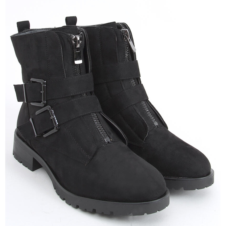 Military Vera Black boots svart 2