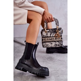 PG1 Klassiska High Workers Black Bassti Boots svart 2