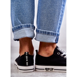 Dammaterial Sneakers Big Star KK274102 Svart 1