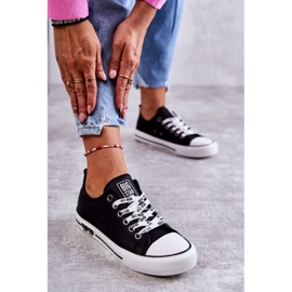 Skinnsneakers för kvinnor Big Star KK274096 Svart 2