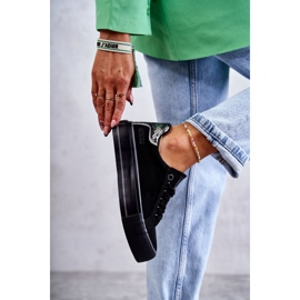 Dammaterial Sneakers Big Star KK274036 Svart 2