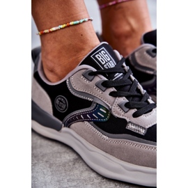 Damsportsneakers Big Star KK274100 Svart-Grå 1