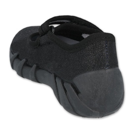Befado barns snabba svarta skor 109P227 2