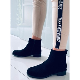 PA1 Chelsea-stövlar i mocka för kvinnor Verbe Black svart 2