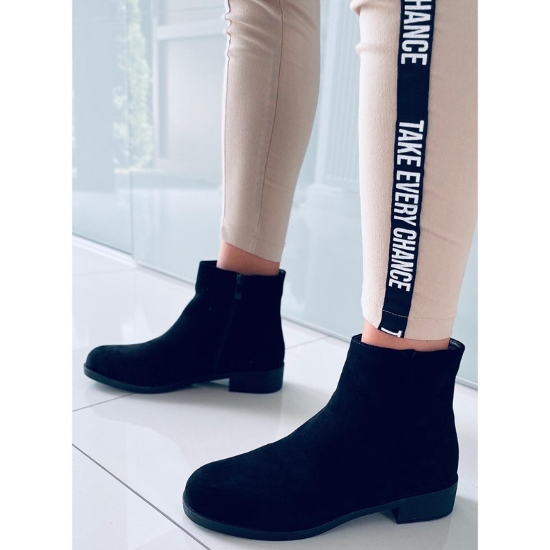 PA1 Chelsea-stövlar i mocka för kvinnor Verbe Black svart 2