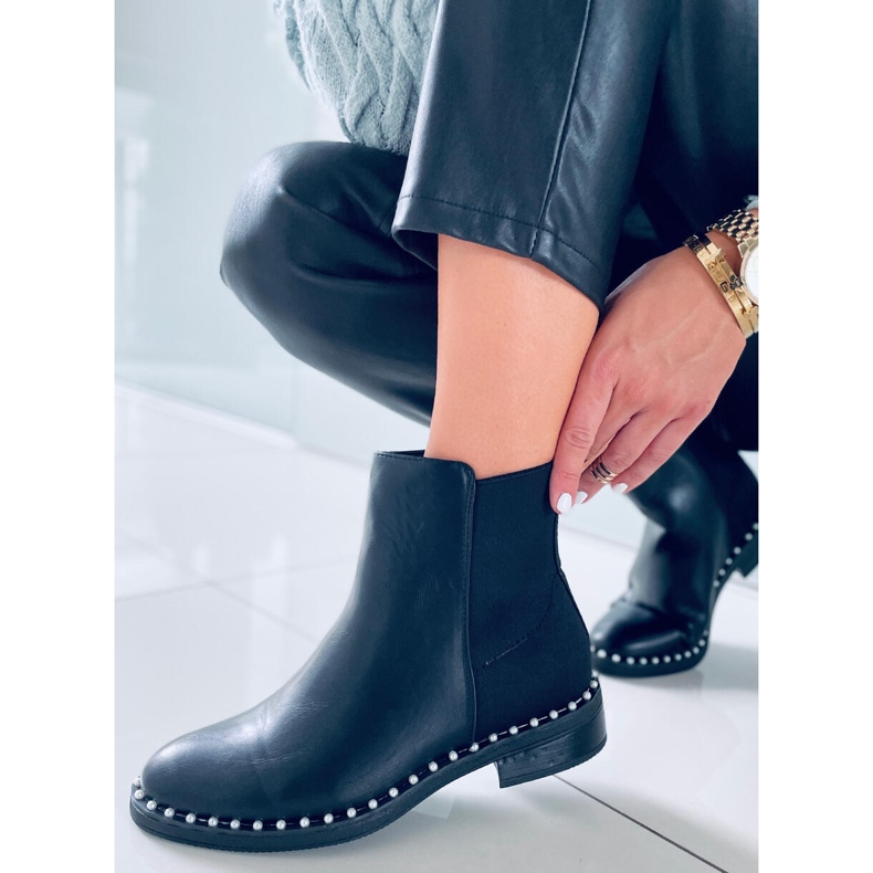 PA1 Chelsea boots med pärlor Lagos Black svart 1