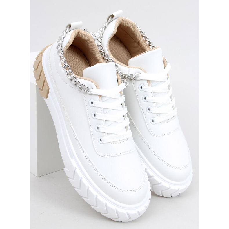 PA1 Maring Beige damsneakers vit 1