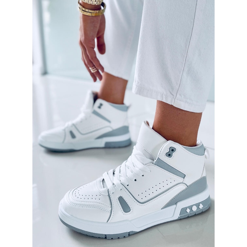 PA1 Liam Grey ankelsneakers vit grå 1