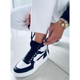 PA1 Myles Black high-top sneaker vit svart 2