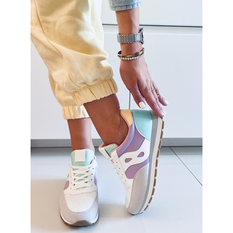 PA1 Polly Purple damsneakers purpur mångfärgad 2