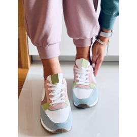 PA1 Nell Blue damsneakers vit 1