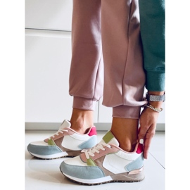 PA1 Nell Blue damsneakers vit 2