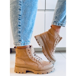 PA1 Baghra Khaki vandringssneakers beige kaki 2