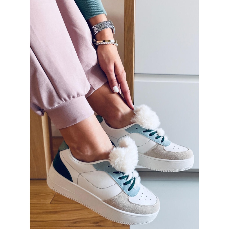 PA1 Lilith Green damsneakers vit mångfärgad 1