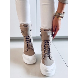 PA1 Pym Khaki ankelsneakers beige kaki 1