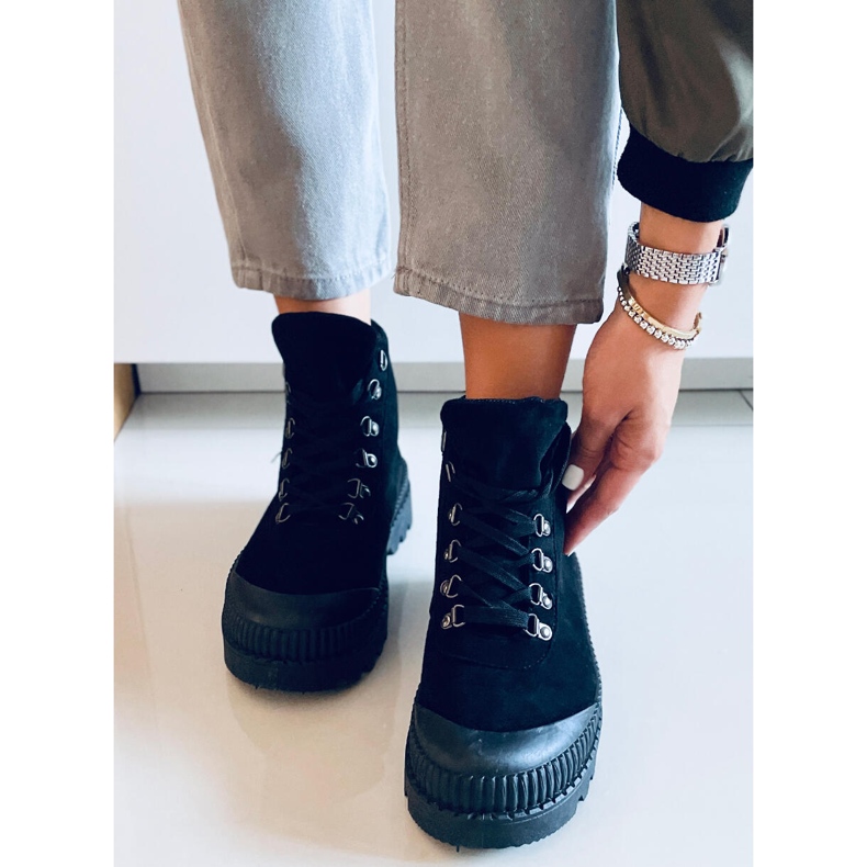 PA1 Malyen Svarta vandringssneakers 2