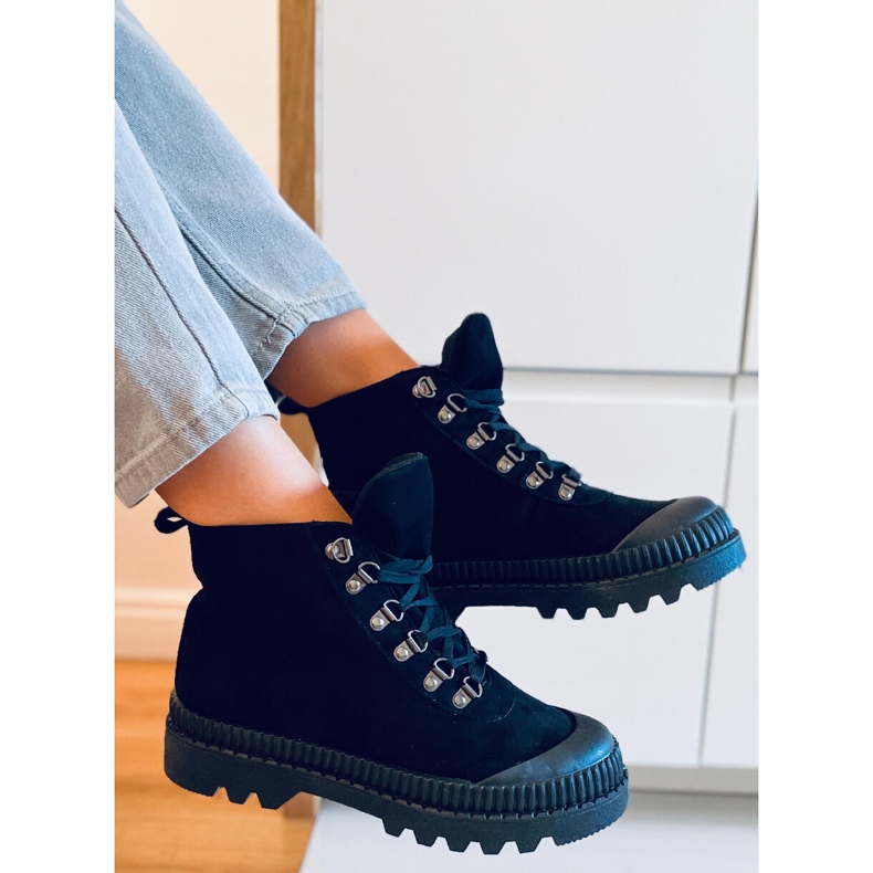 PA1 Malyen Svarta vandringssneakers 1