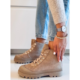 PA1 Malyen Khaki vandringssneakers beige 2