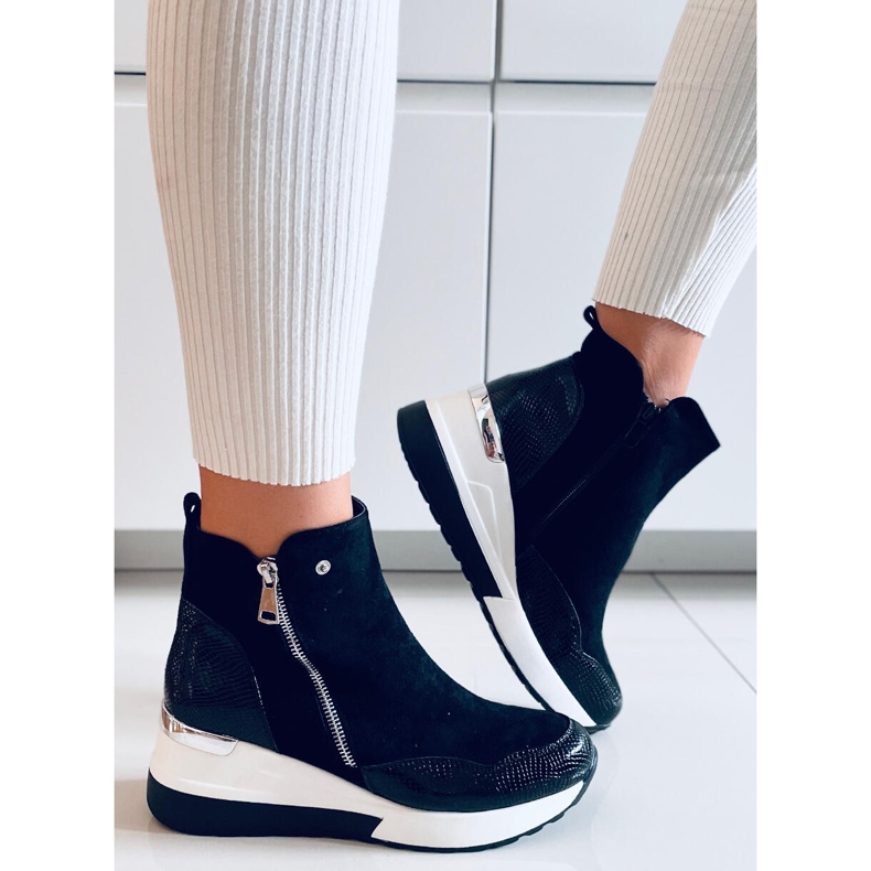 PA1 Wedge boots Micah Black svart 2