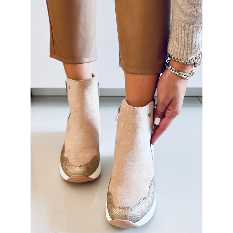 PA1 Kilkängor Micah Beige 2