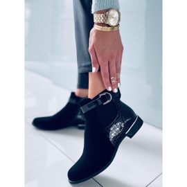 BM Francine Black Chelsea stövlar för kvinnor svart 2