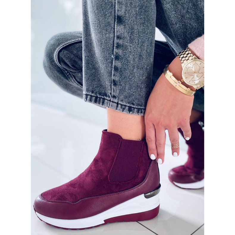 Kilkängor Byers Burdeos röd mångfärgad 1