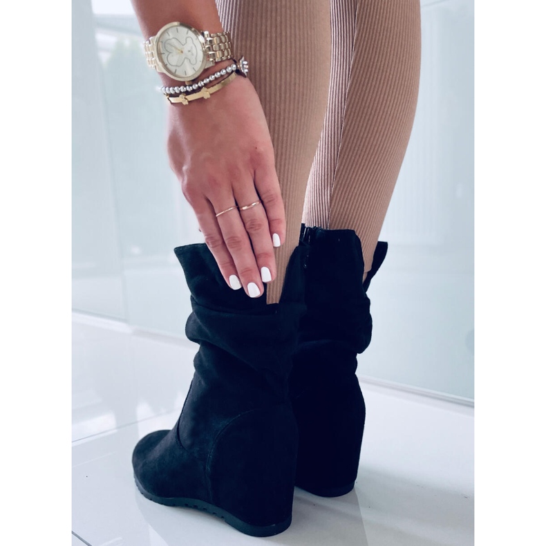 PA1 Kilkängor Fiona Negro svart 1