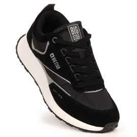 Svarta sportskor för män Big Star KK174024 1