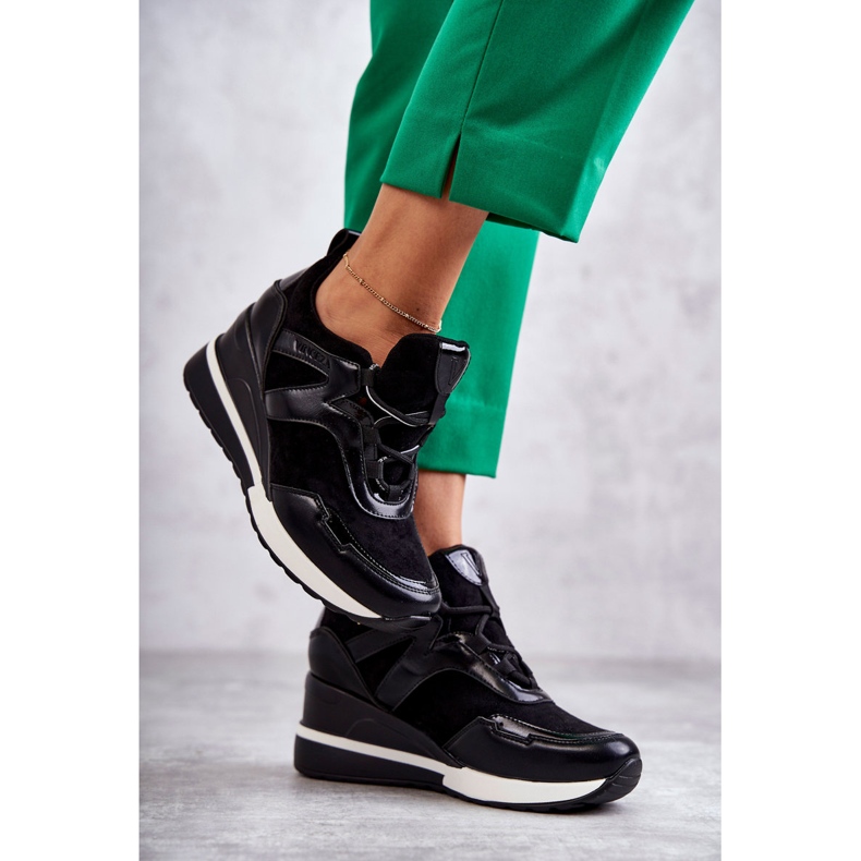 Vinceza Sportskor dam Sneakers Svart Colli 1