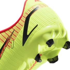 Nike Mercurial 14 Vapor Academy FG / MG Jr CV0811-760 fotbollsskor gula färger 7