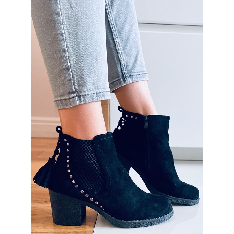 Logue Svarta höga klackar 2