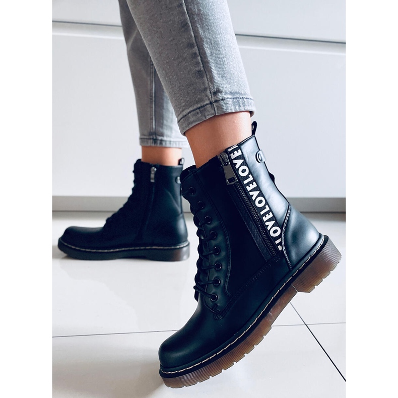 Arbetsstövlar Siggy Svart Matt 2