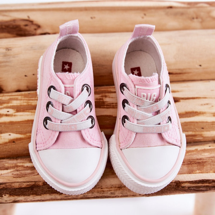 Barnmaterial Sneakers Big Star KK374052 Rosa 1