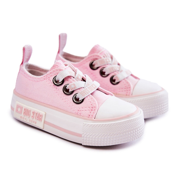 Barnmaterial Sneakers Big Star KK374052 Rosa 2