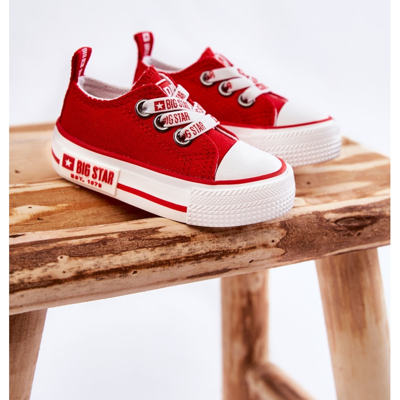 Barnmaterial Sneakers Big Star KK374051 Röd 1