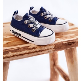 Barnmaterial Sneakers Big Star KK374050 Marinblå 1