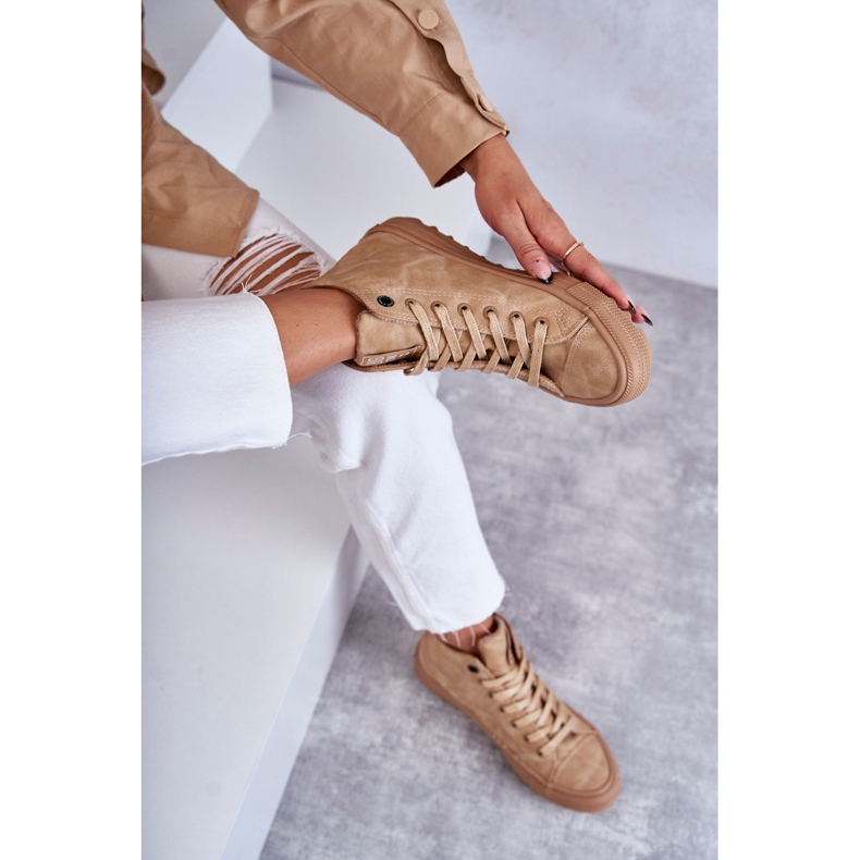 Dam Sneakers Big Star High Warm Camel GG274072 beige 2