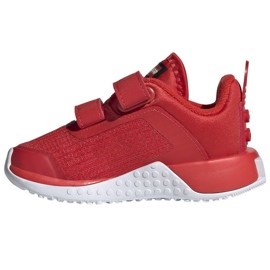 Adidas Lego Sport Cf Inf Jr H01505 skor röd 1