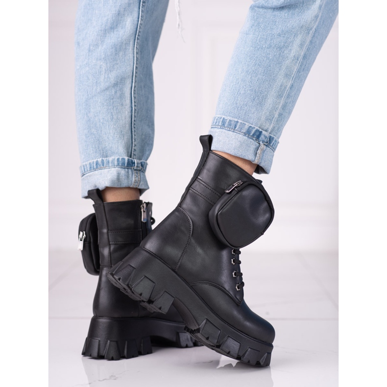 Svarta damväskor med Shelovet-väska 1