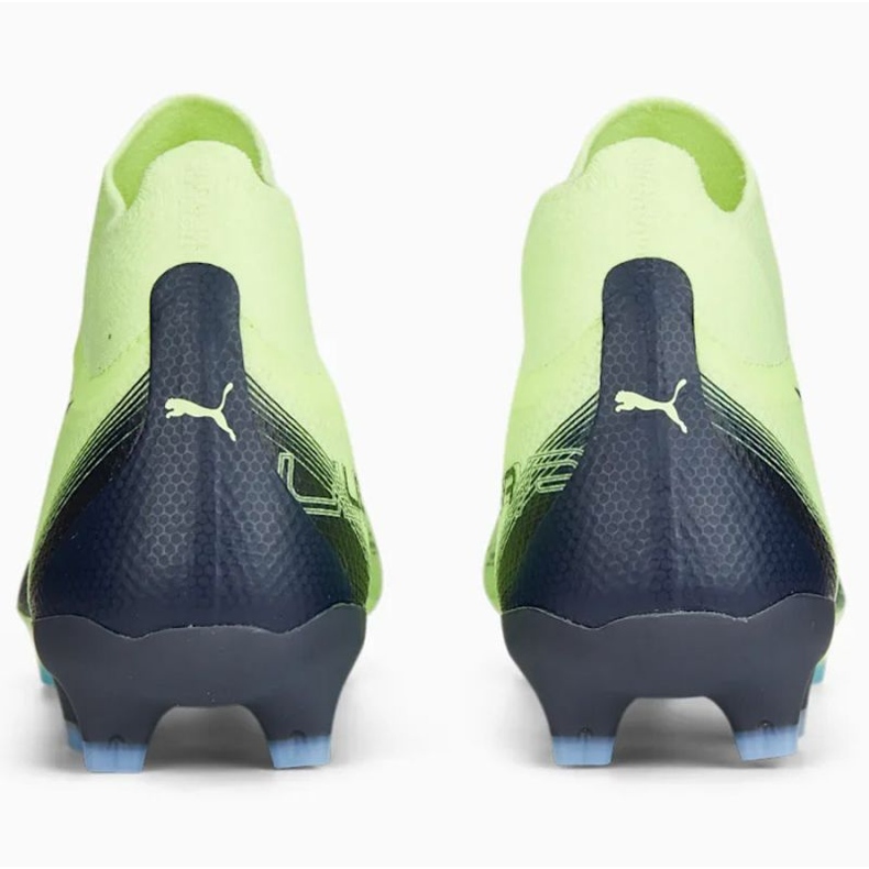 Puma Ultra Match FG / AG M 107032 01 fotbollsskor gul grön 1