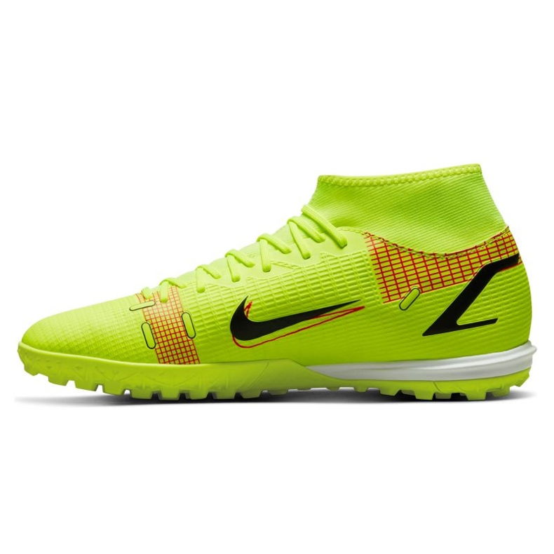 Nike Superfly 8 Academy Tf M CV0953-760 fotbollsskor grön grön 1