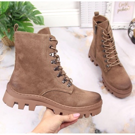 Damstövlar, mockabruna stövlar Potocki 1