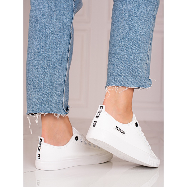 Damsneakers Big Star KK274010 vit 1