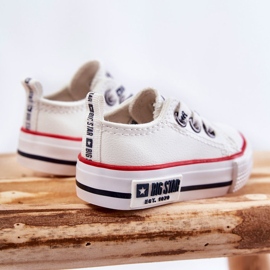 Barnsneakers i läder Big Star KK374040 Vit 4