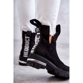 PS1 Svarta Elvera mockaskor med utskärningar 2